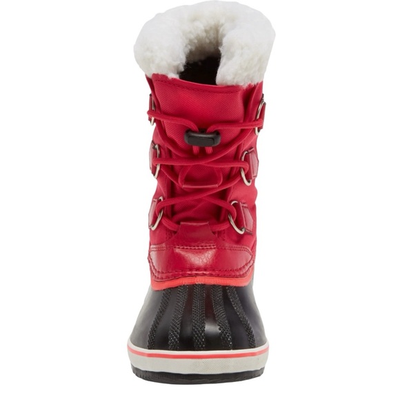 Sorel | Kids' Yoot Pac Waterproof Snow Boot in Bright Rose - Picture 15 of 16